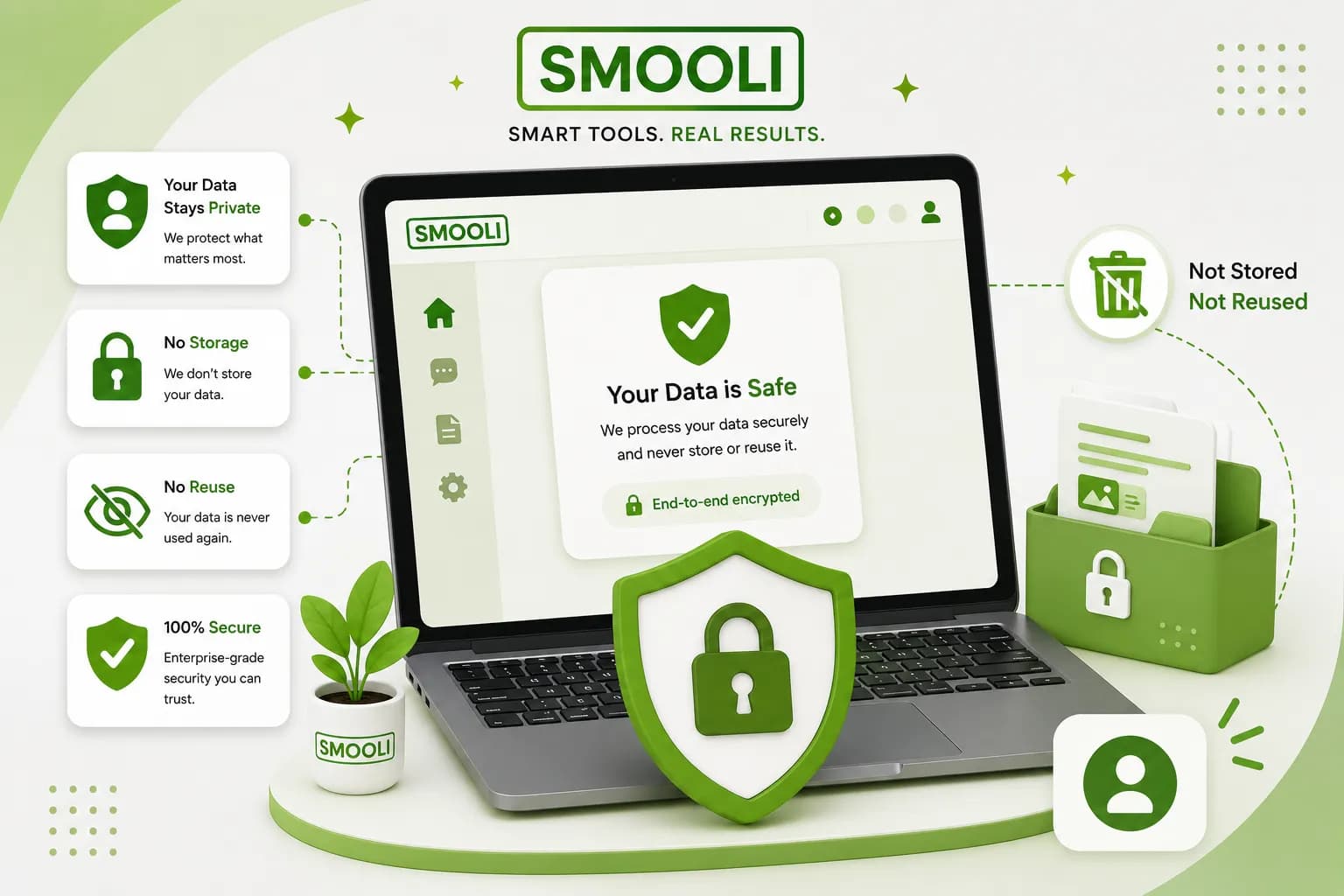 Data privacy and control illustration